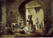 unknow artist Arab or Arabic people and life. Orientalism oil paintings 169 painting
